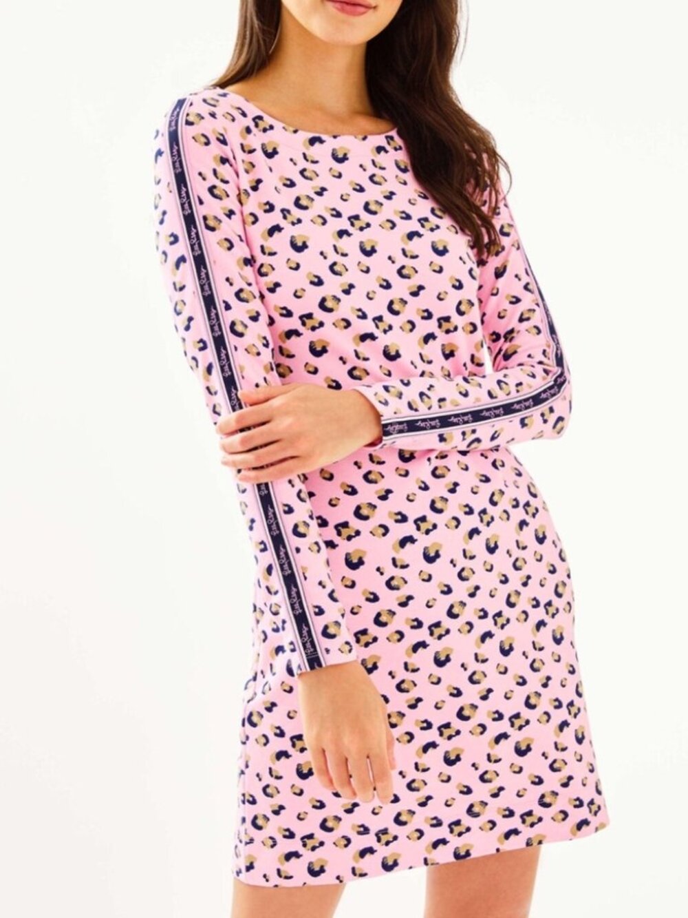 Lilly Pulitzer Pink Leopard Beline Mini